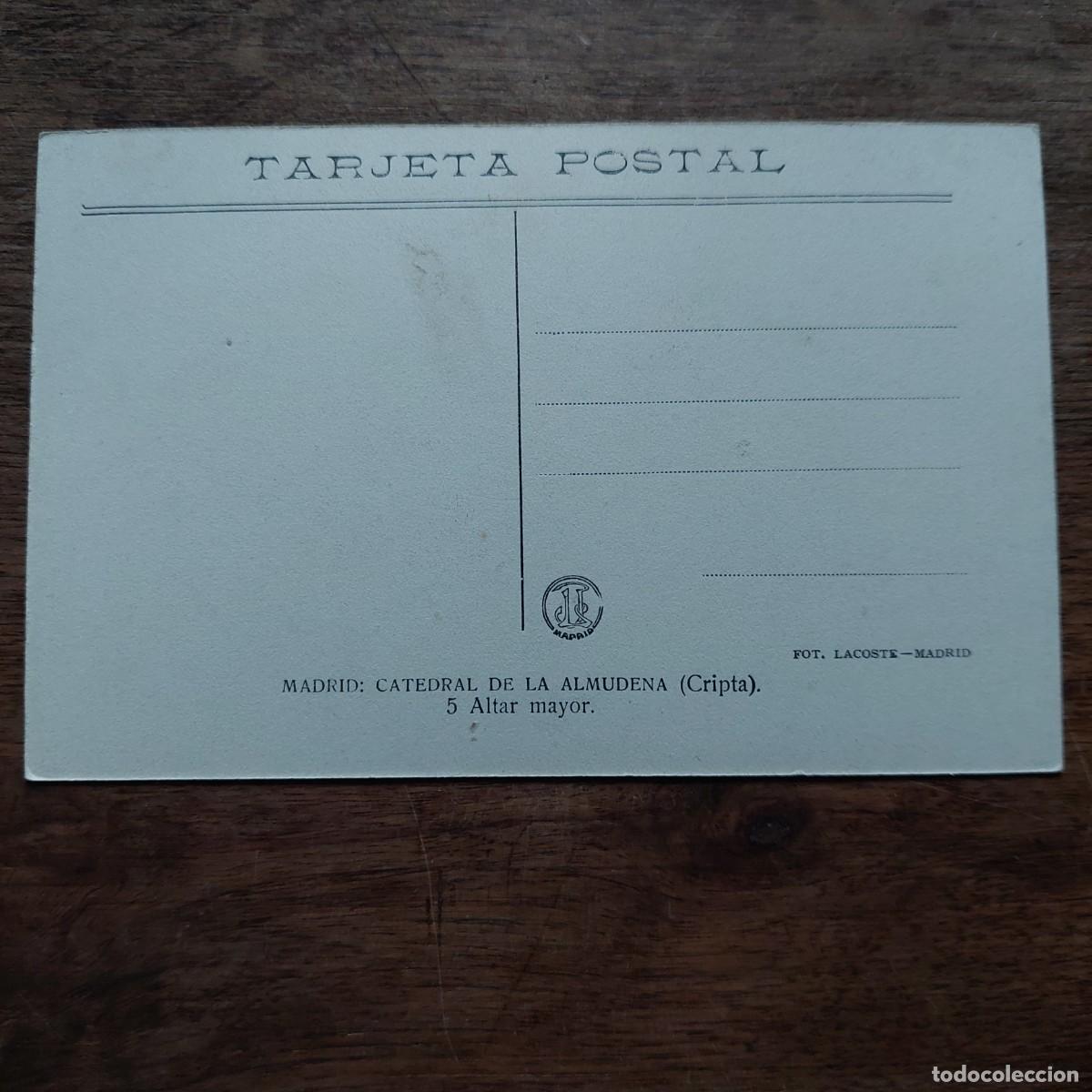 Postales: Antigua postal Madrid - Foto 2