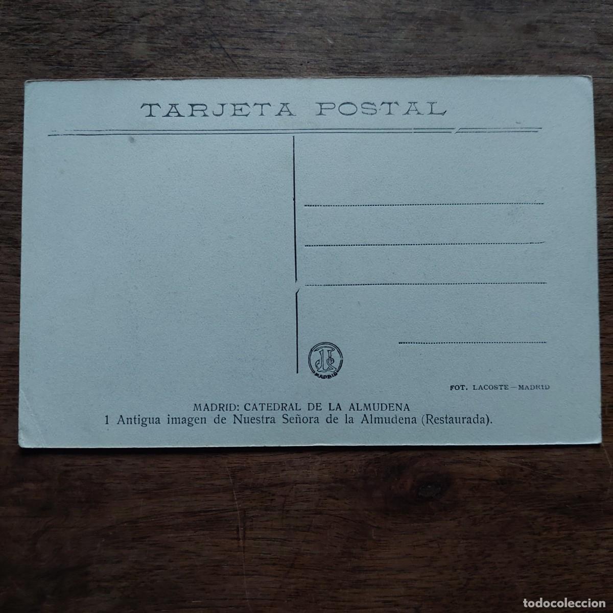 Postales: Antigua postal Madrid - Foto 2