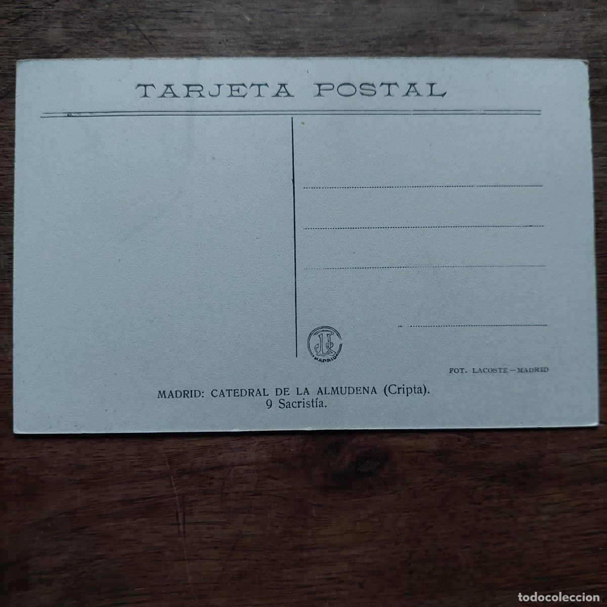 Postales: Antigua postal Madrid - Foto 2