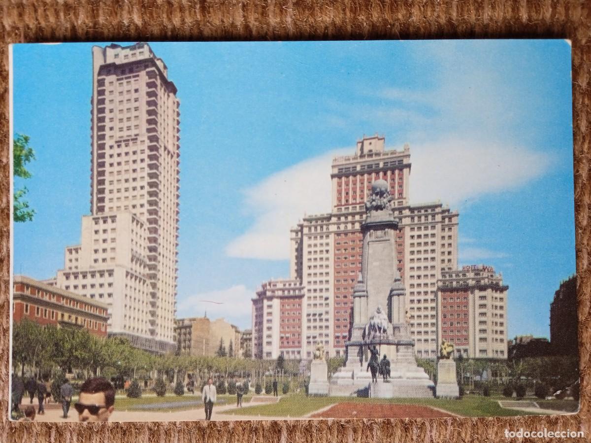 Postales: MADRID - PLAZA DE ESPA&Ntilde;A - Foto 1