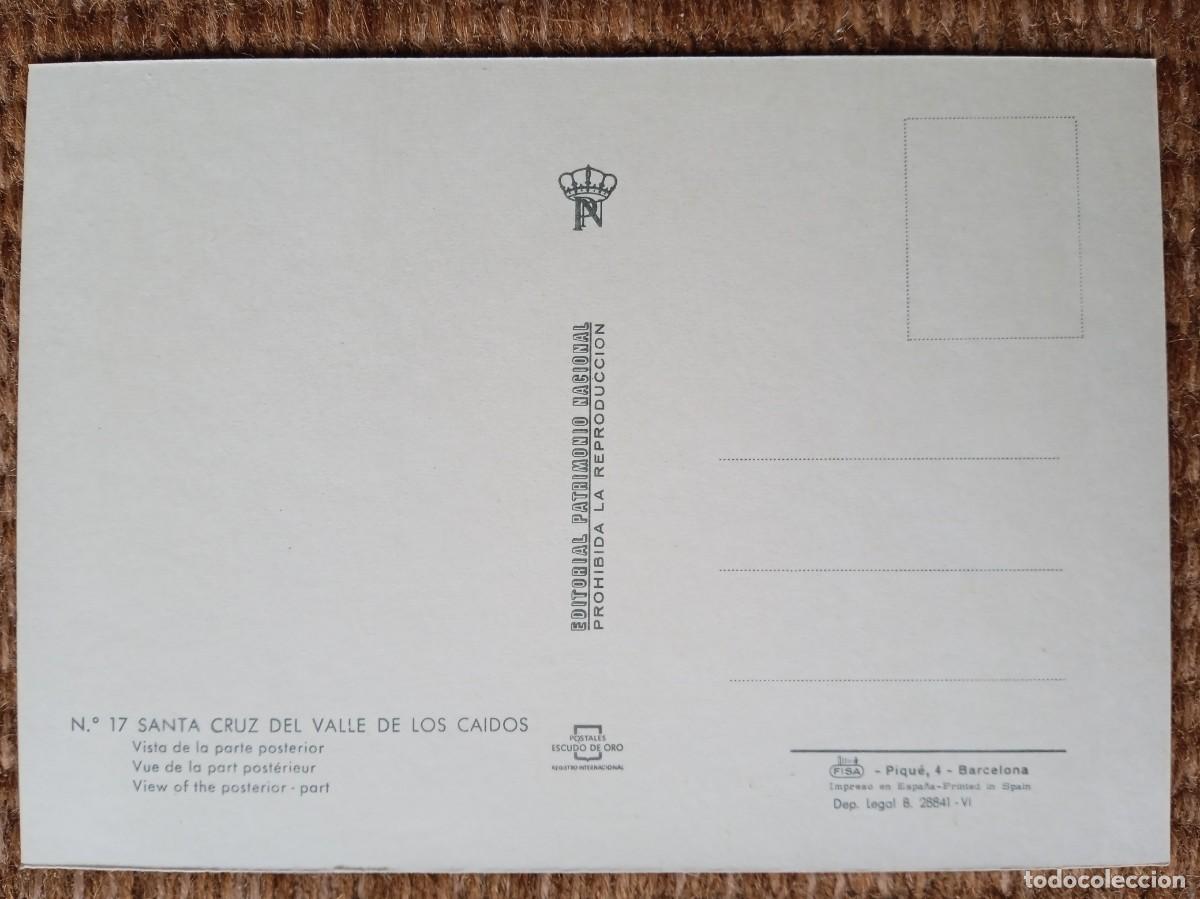 Postales: VALLE DE LOS CAIDOS - MADRID - Foto 2
