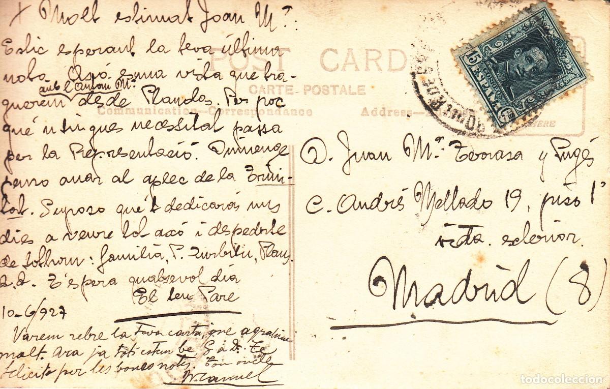 Postales: POSTAL: 1927 MADRID - Foto 1