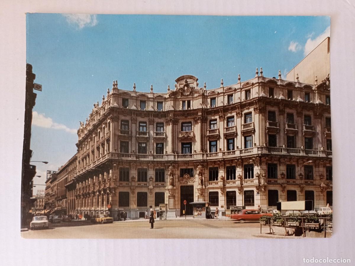 Postales: TARJETAS POSTALES EDIFICIO CENTRAL DEL BANCO PLAZA DE CANALEJAS №1 MADRID - Foto 1