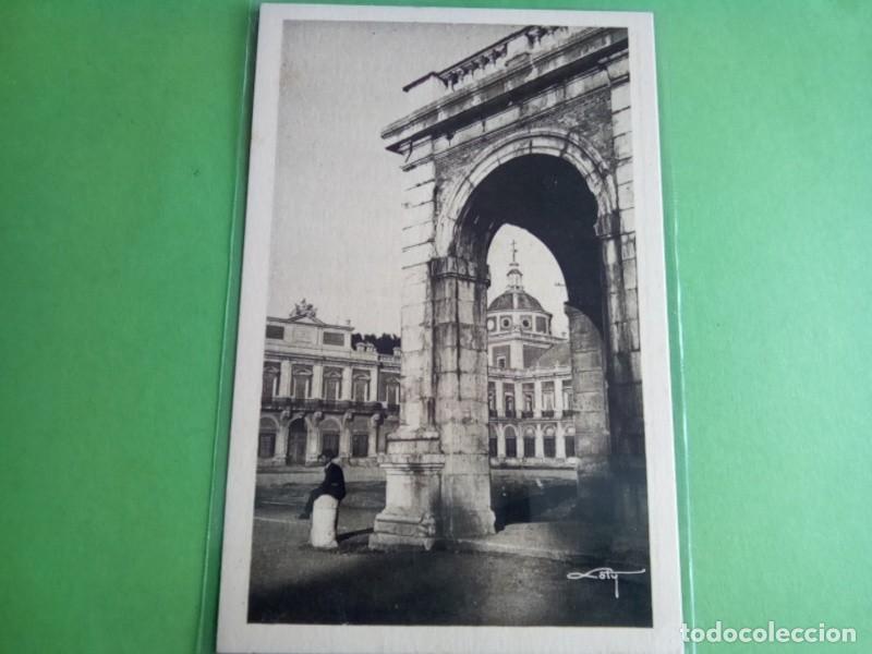 Postales: ARANJUEZ, POSTAL ANTIGUA , BLANCO Y NEGRO - Foto 2