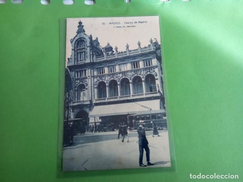 Postales: MADRID, POSTAL ANTIGUA , BLANCO Y NEGRO - Foto 2