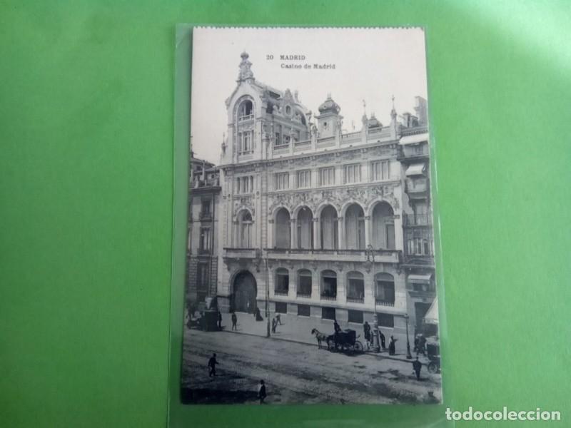 Postales: MADRID, POSTAL ANTIGUA , BLANCO Y NEGRO - Foto 2