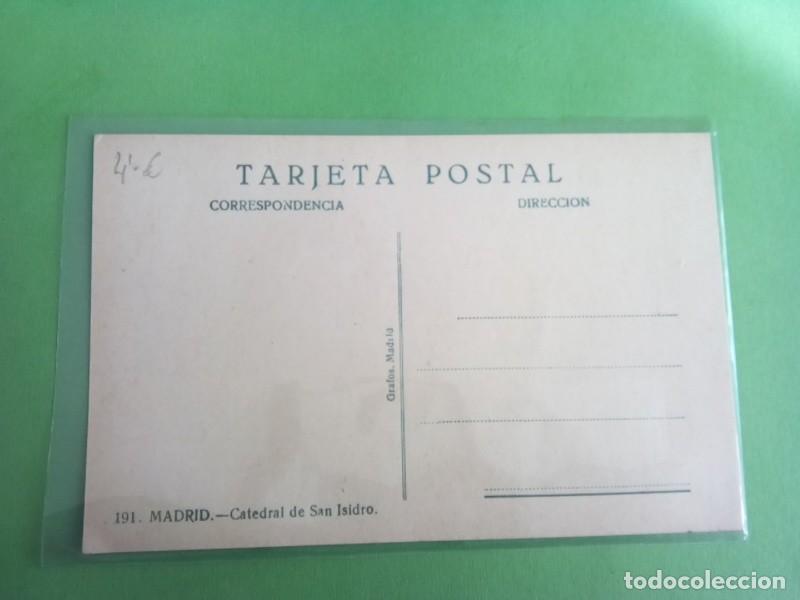 Postales: MADRID, POSTAL ANTIGUA , BLANCO Y NEGRO - Foto 3