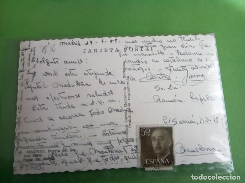 Postales: MADRID, POSTAL ANTIGUA , BLANCO Y NEGRO - Foto 3
