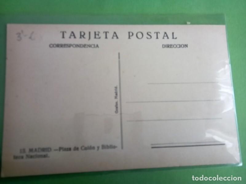 Postales: MADRID,, POSTAL ANTIGUA ,BLANCO Y NEGRO - Foto 3