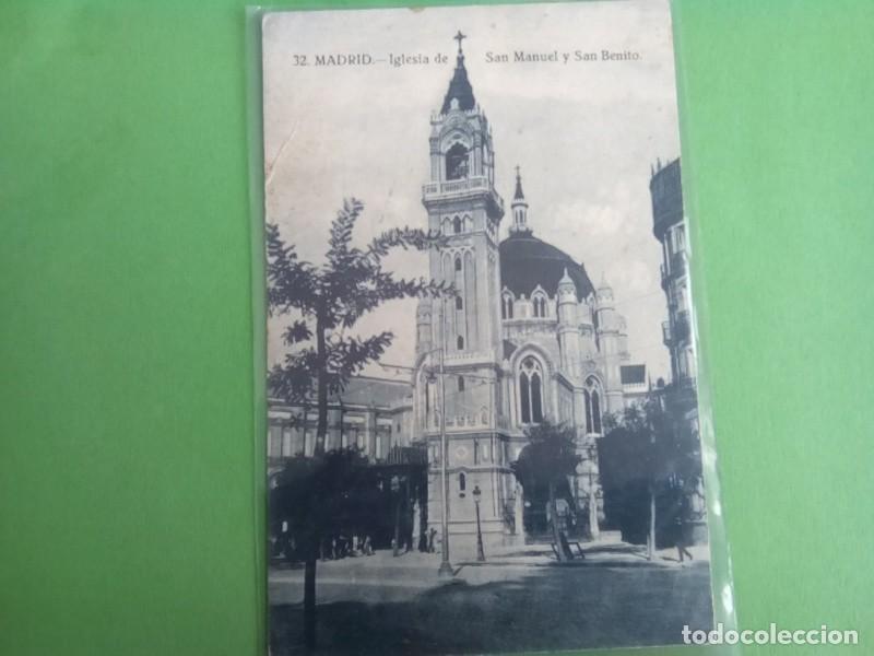Postales: MADRID,, POSTAL ANTIGUA ,BLANCO Y NEGRO - Foto 1