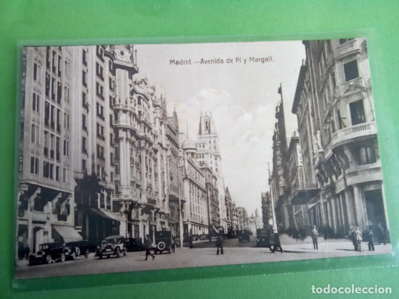 Postales: MADRID,, POSTAL ANTIGUA ,BLANCO Y NEGRO - Foto 2