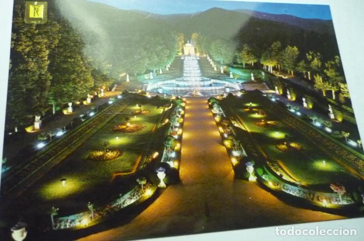 Cartoline: postal la granja san ildefonso nocturna