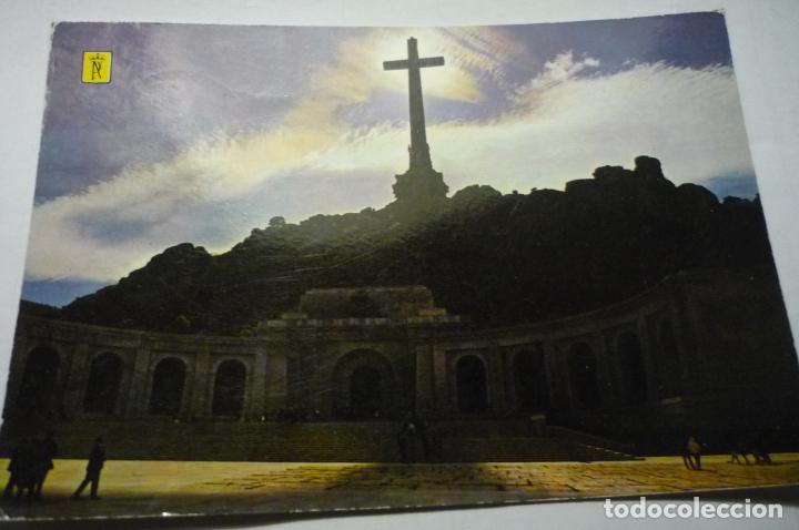 Cartoline: postal sta.cruz del valle de los caidos,.fachada central circulada cm
