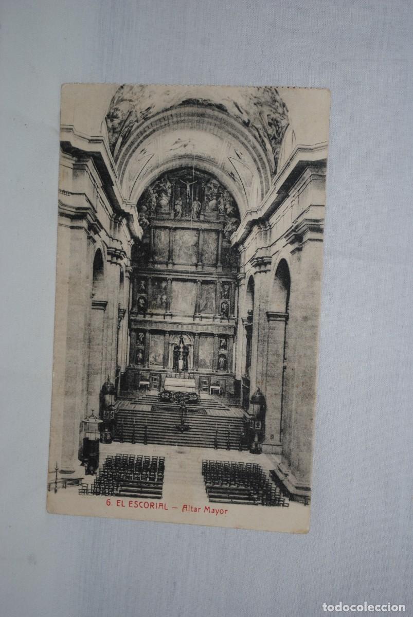 Postcards: EL ESCORIAL , ALTAR MAYOR .