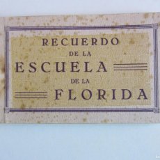 Postales: RECUERDO DE LA ESCUELA NACIONAL GRADUADA DE LA FLORIDA. MADRID. BLOCK 24 POSTALES. COMPLETO.