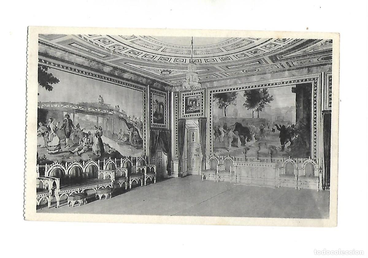 Postcards: Postal EL ESCORIAL, PALACIO SALON DE EMBAJADORES