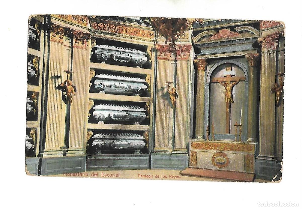 Cartes Postales: Postal EL ESCORIAL PANTE&Oacute;N DE LOS REYES