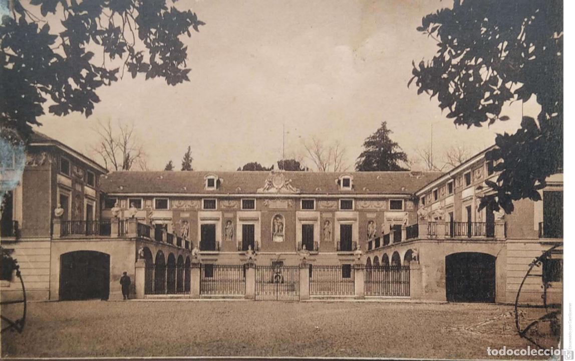 Postais: Casita del Labrador (Aranjuez). Exterior. Palomeque-Madrid. Nueva. Blanco/Negro