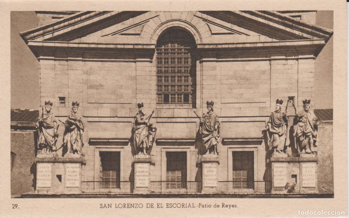 Postcards: (29) EL ESCORIAL . PATIO DE REYES - SIN CIRCULAR - DOROTEA BRAO - GARCIA GARRABELLA