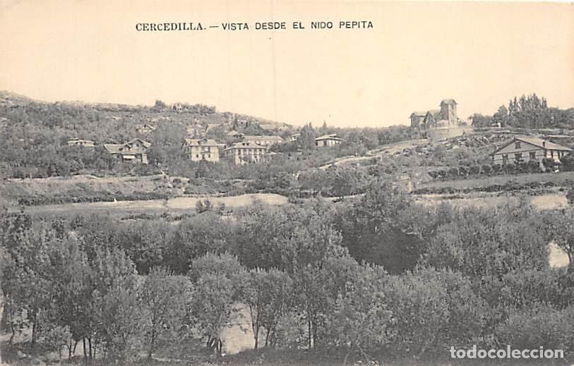 Postcards: CERCEDILLA.- VISTA DESDE EL NIDO PEPITA
