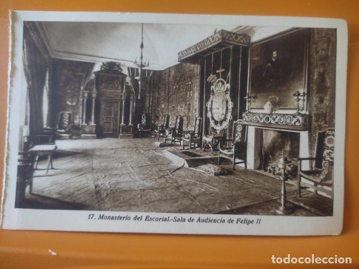 Postcards: SALA AUDIENCIA FELIPE II MONASTERIO ESCORIAL L ROISIN N&ordm; 17 SC
