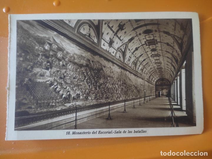 Postcards: SALA DE LAS BATALLAS MONASTERIO ESCORIAL L ROISIN N&ordm; 18 SC