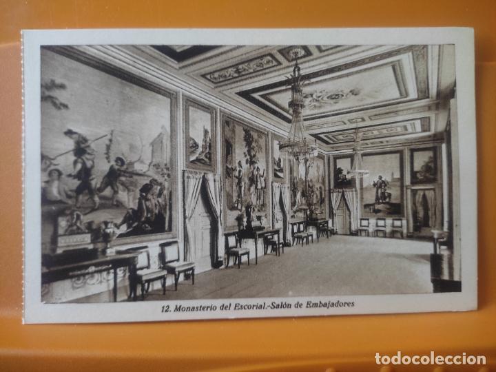 Postcards: SALON EMBAJADORES MONASTERIO ESCORIAL L ROISIN N&ordm; 12 SC