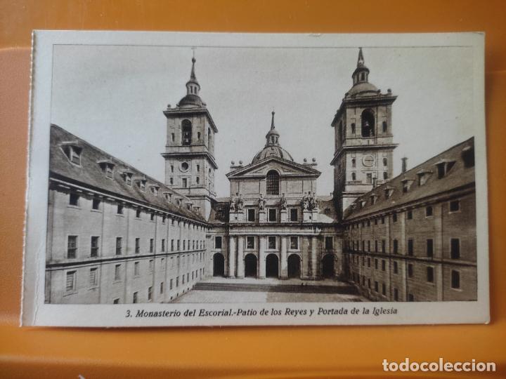 Postcards: PATIO DE LOS REYES MONASTERIO ESCORIAL L ROISIN N&ordm; 3 SC