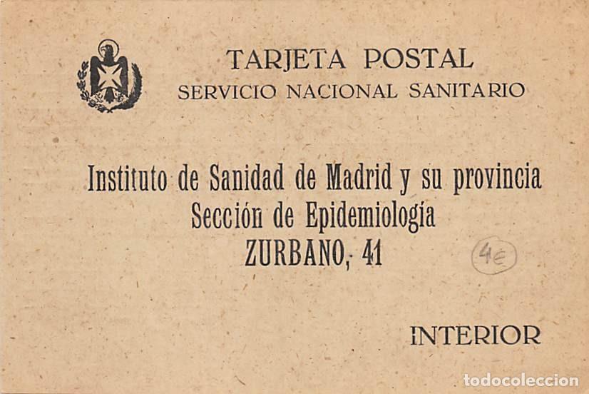 Postais: INSTITUTO DE SANIDAD DE MADRID Y SU PROVINCIA- MADRID