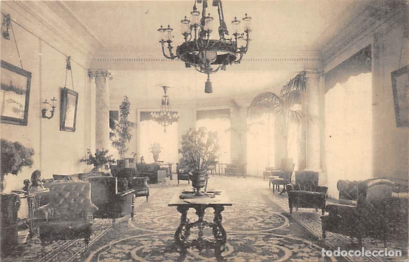 Postais: MADRID.- GRAN PE&Ntilde;A.- SALON DEL PISO BAJO