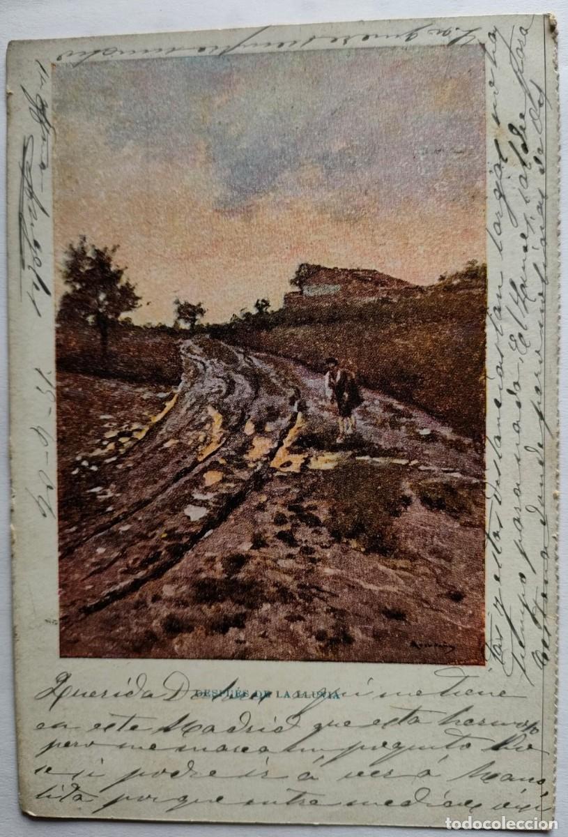 Postales: POSTAL ILUSTRACION DEL BLANCO Y NEGRO - Foto 1