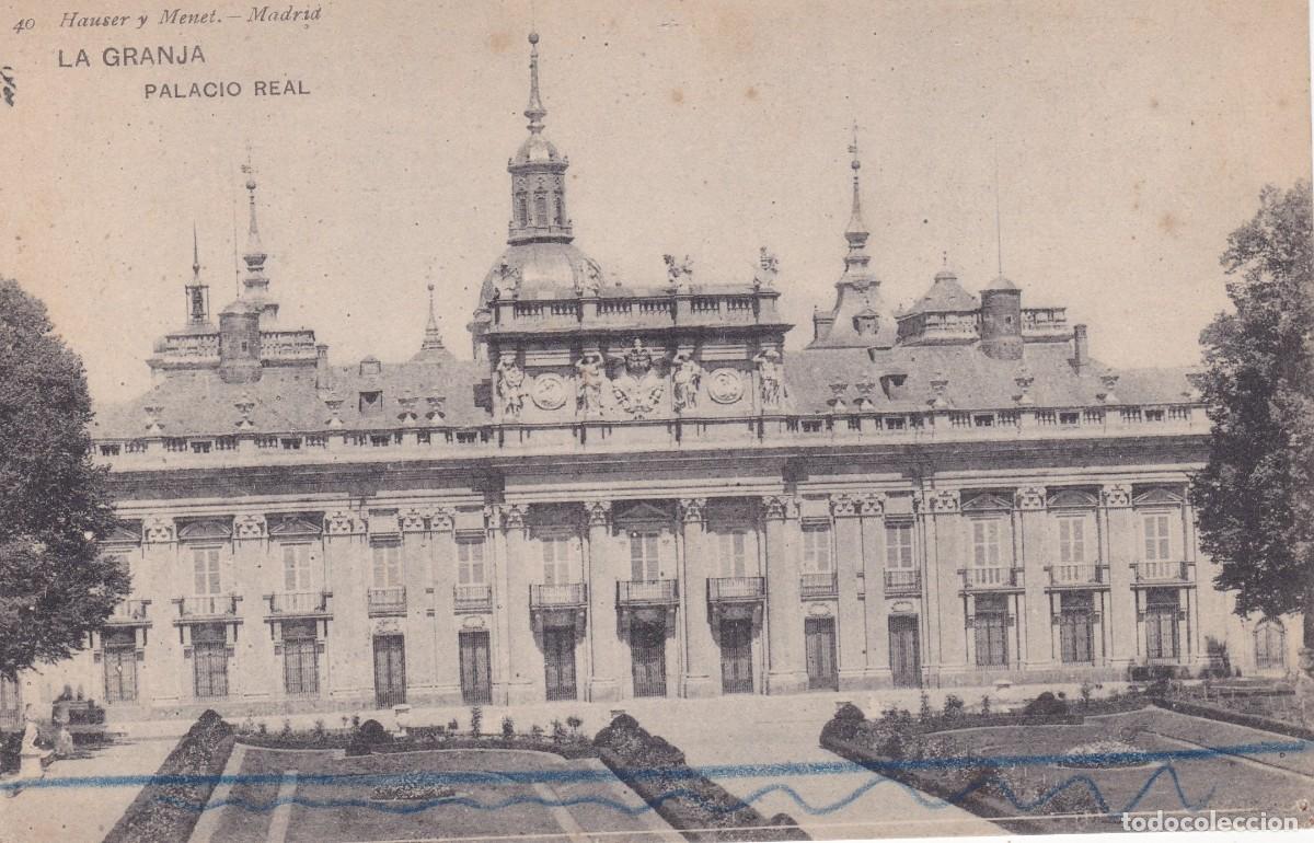 Postales: Madrid La Granja palacio real sin circular - Foto 1