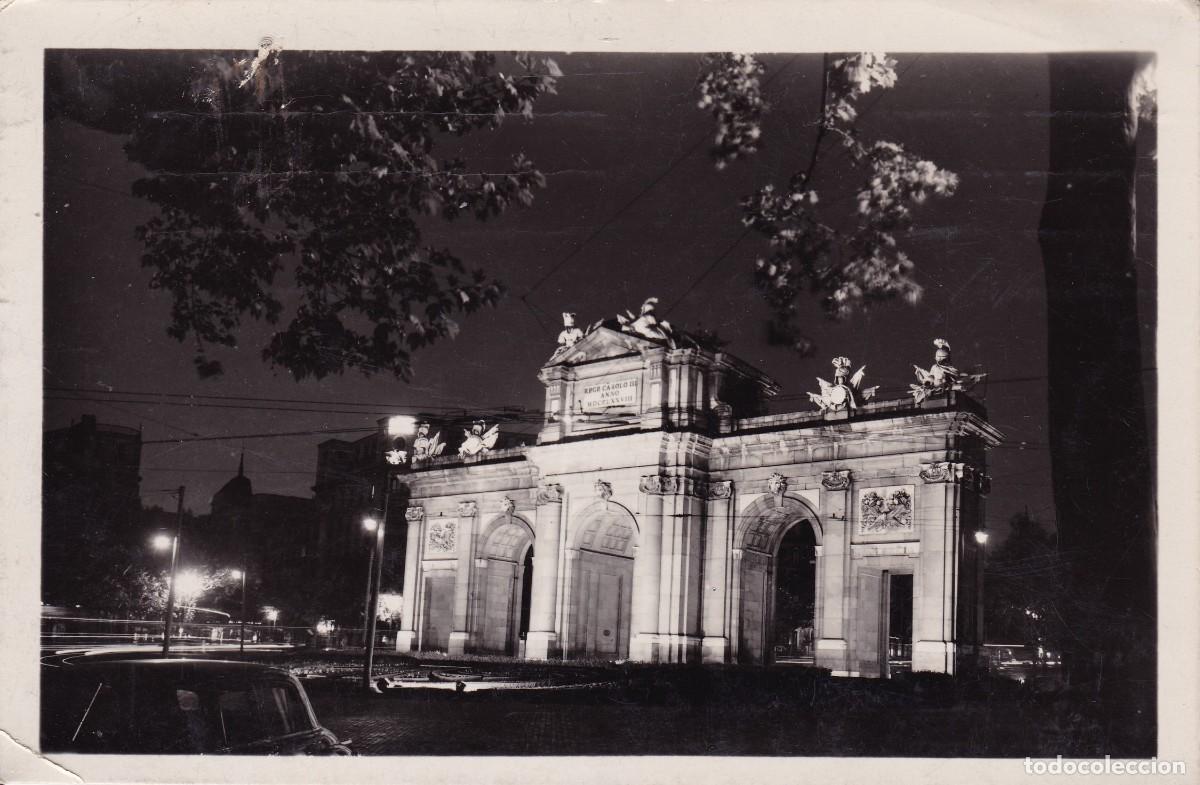 Postales: 503 Madrid de noche escrita - Foto 1