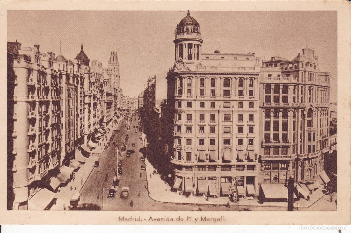 Postales: Madrid avenida de Pi y Margall sin circular - Foto 1