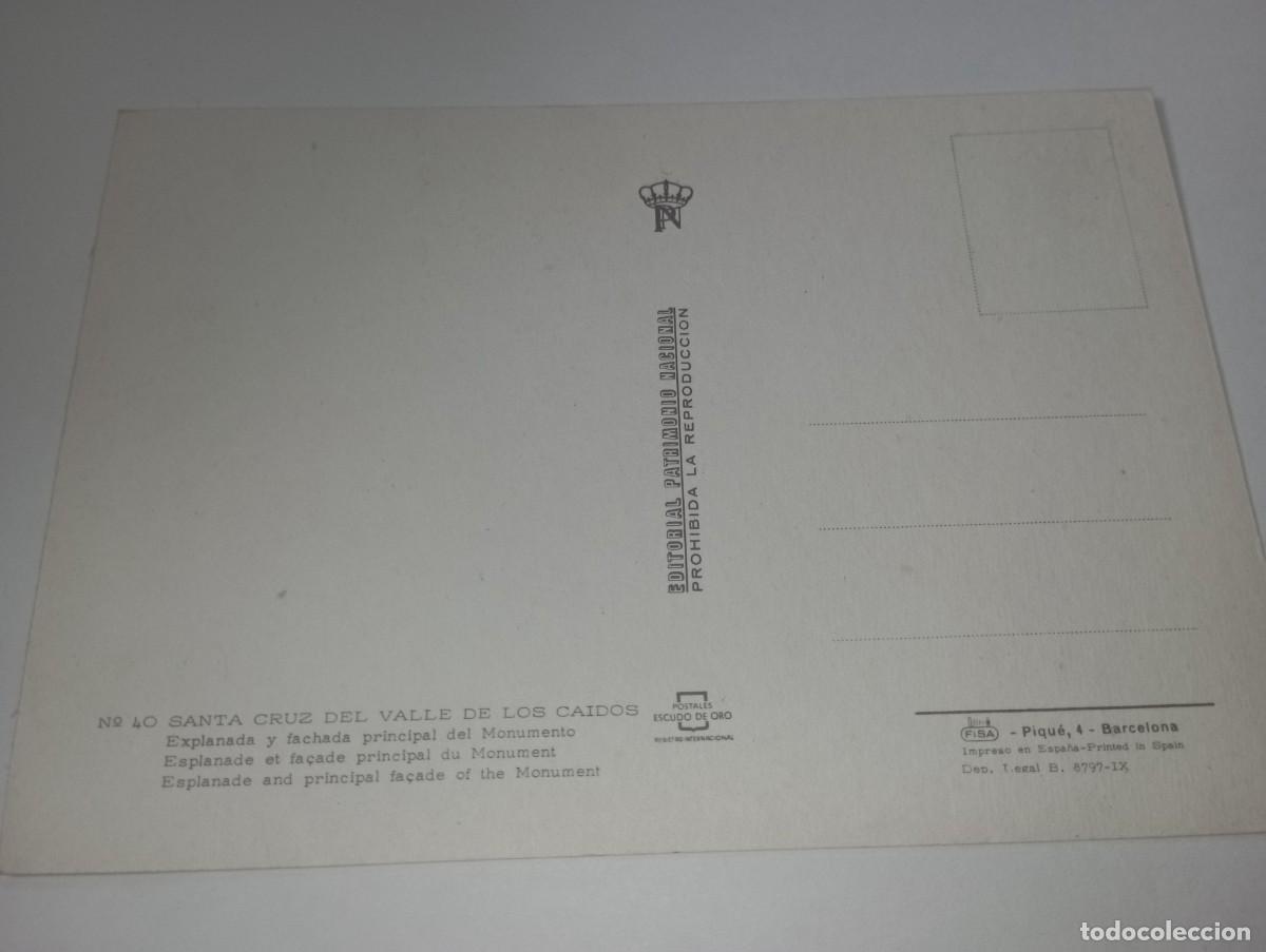 Postales: Madrid. Valle de los Ca&iacute;dos. B1 - Foto 2
