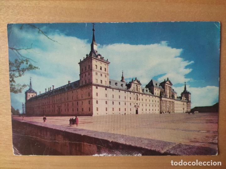 Postais: ESCORIAL MONASTERIO ED DOMINGUEZ FOTOCOLOR N&ordm; 7 ANIMADA SOBADA DESPEGADA DE ALBUM