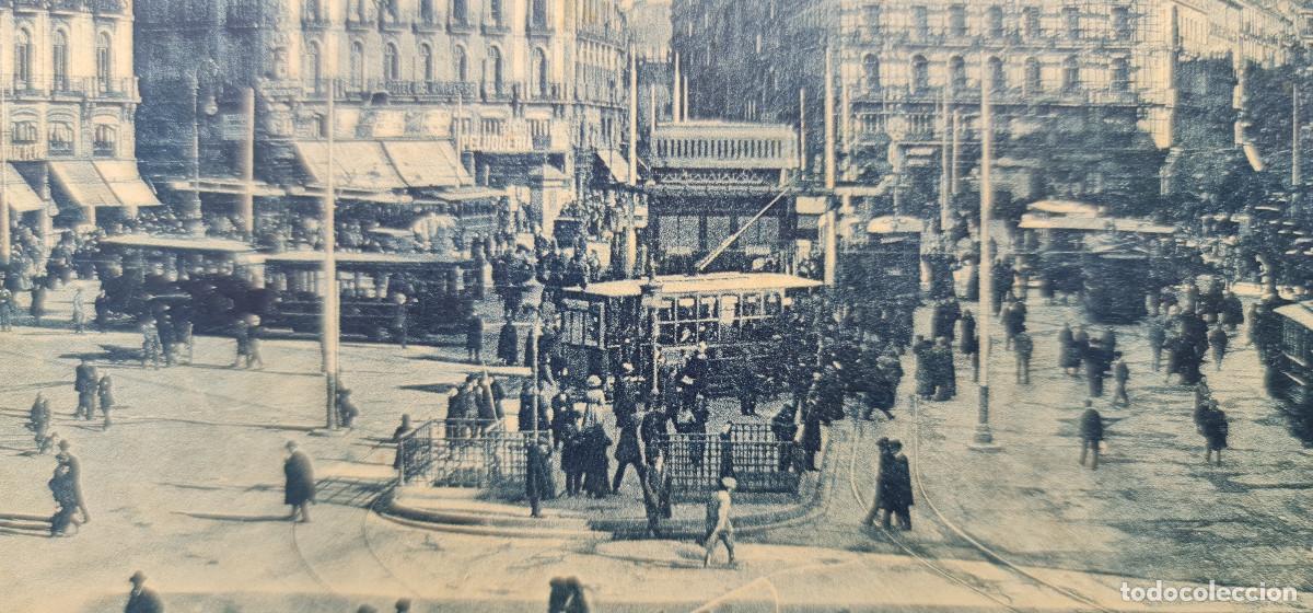 Postales: POSTAL MADRID - PUERTA DEL SOL - GRAFOS - Foto 2