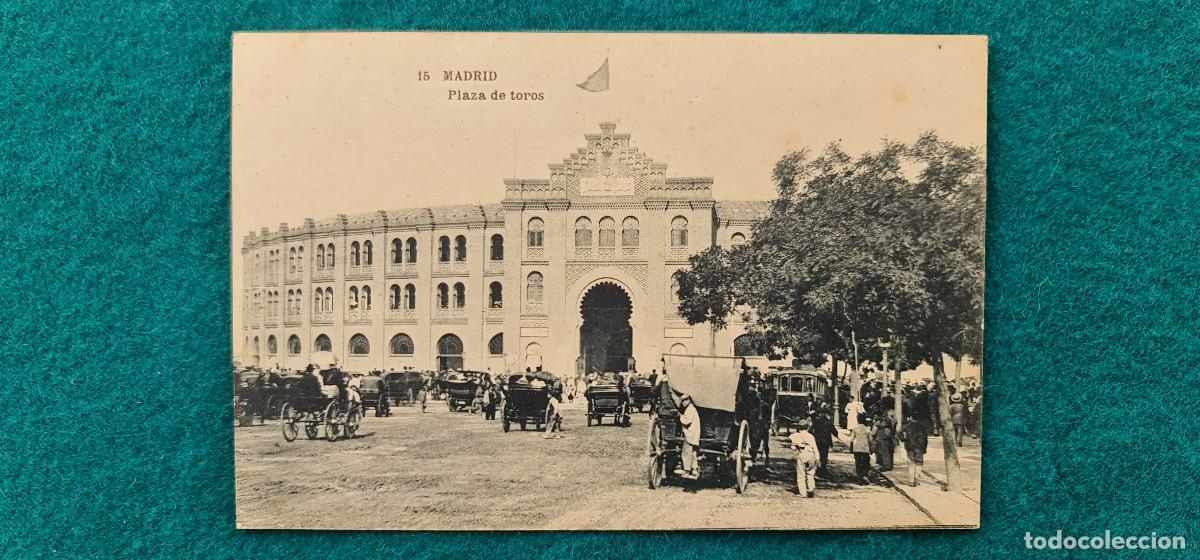 Postales: POSTAL PLAZA DE TOROS DE MADRID - FOTOTIPIA DE HAUSER Y MENET