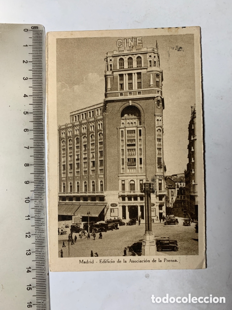 Postales: POSTAL. MADRID. EDIFICIO DE LA ASOCIACI&Oacute;N DE LA PRENSA. - Foto 1
