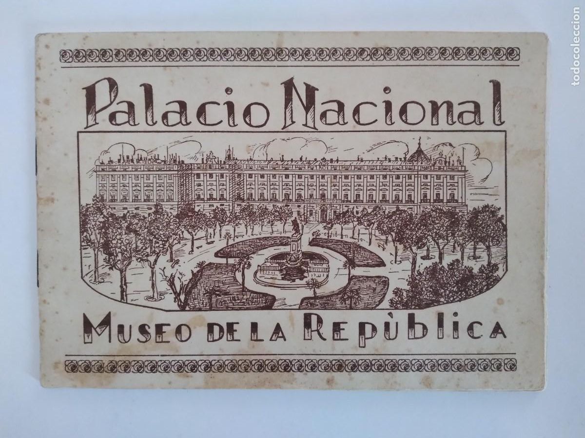 Postcards: LOTE 20 VISTAS FOTOGRAFICAS PALACIO NACIONAL MUSEO DE LA REPUBLICA HELIOPATIA ARTISTICA ESPA&Ntilde;OLA RV