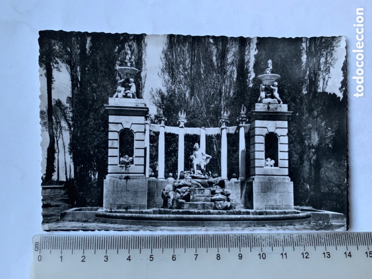 Postales: POSTAL. ARANJUEZ. FUENTE DE APOLO. H. A. E. - Foto 1