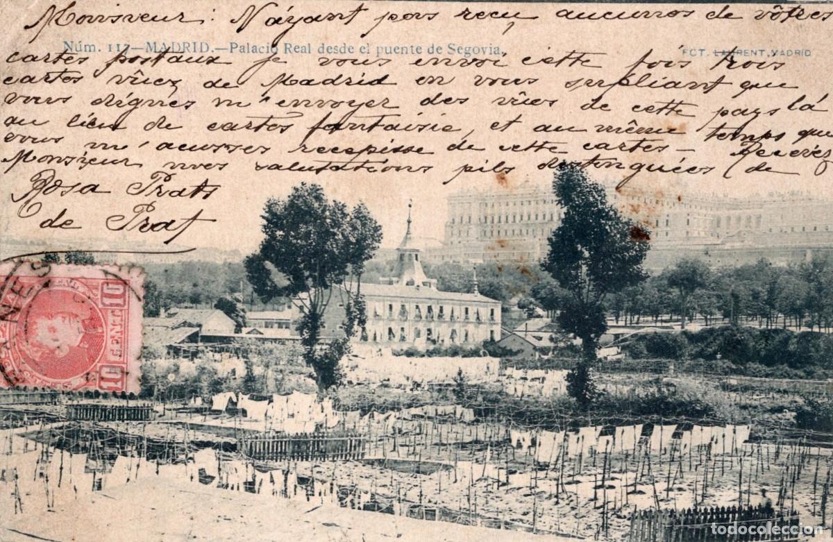 Postales: MADRID. LAURENT. 117 PALACIO REAL - Foto 1