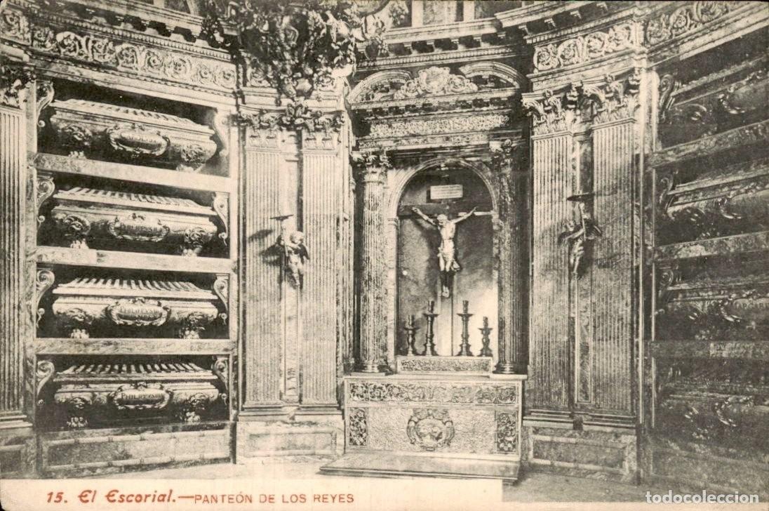 Postcards: Postal EL ESCORIAL, pante&oacute;n de los reyes