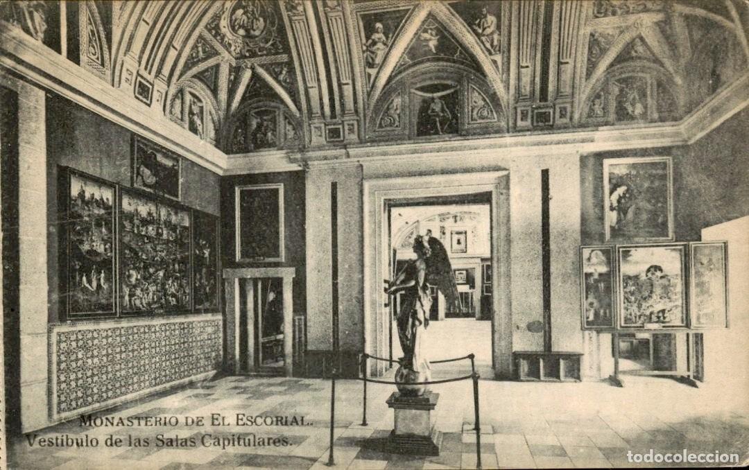 Postales: Postal EL ESCORIAL, vestibulo de las salas capitulares