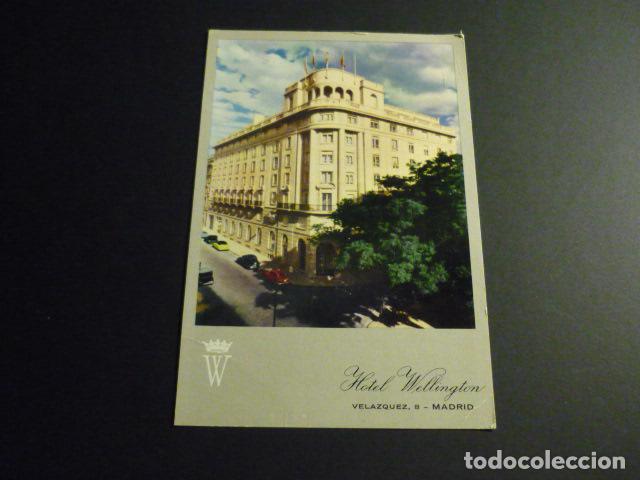 Postales: MADRID HOTEL WELLINGTON - Foto 1