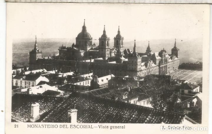 Postales: MADRID MONASTERIO DE EL ESCORIAL ESCRITA - Foto 1