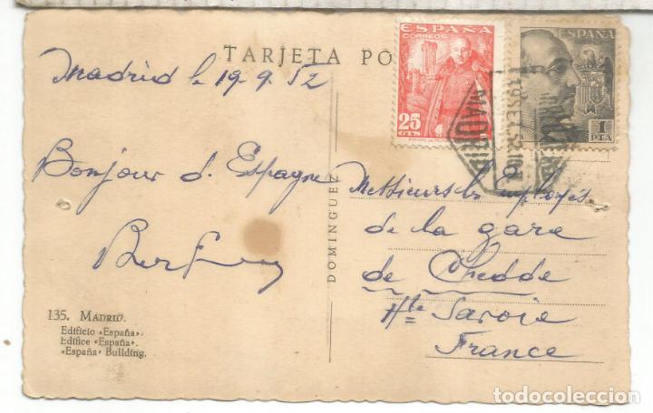 Postales: MADRID EDIFICIO ESPA&Ntilde;A - Foto 2
