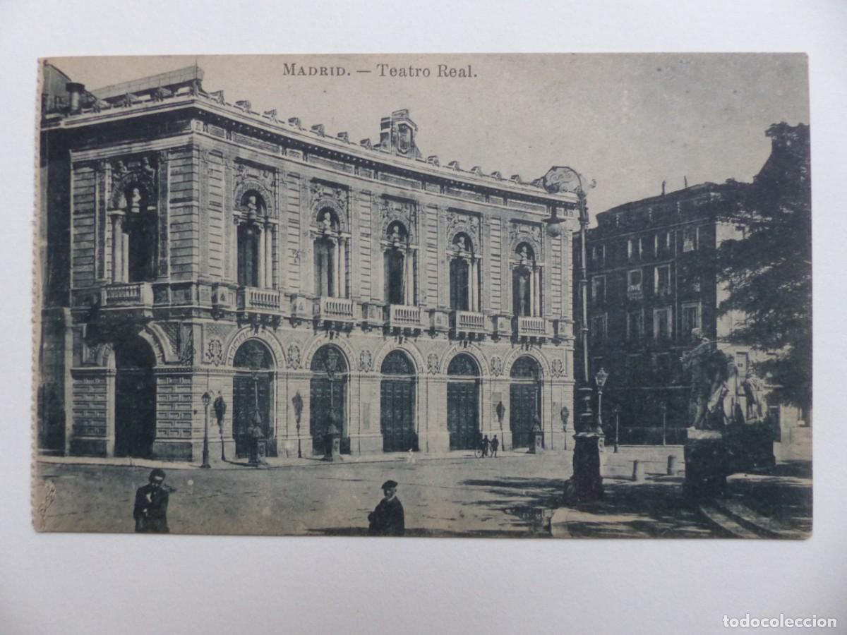 Postales: POSTAL - MADRID, TEATRO REAL - Foto 1