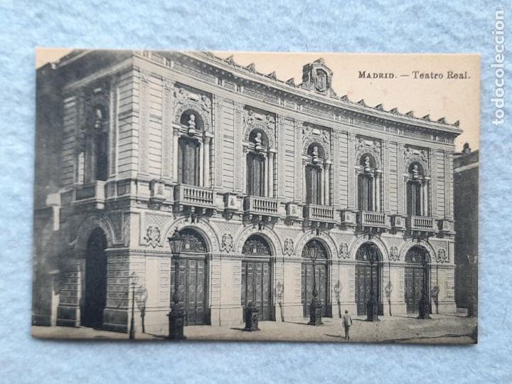 Postales: Madrid. Teatro Real. - Foto 1