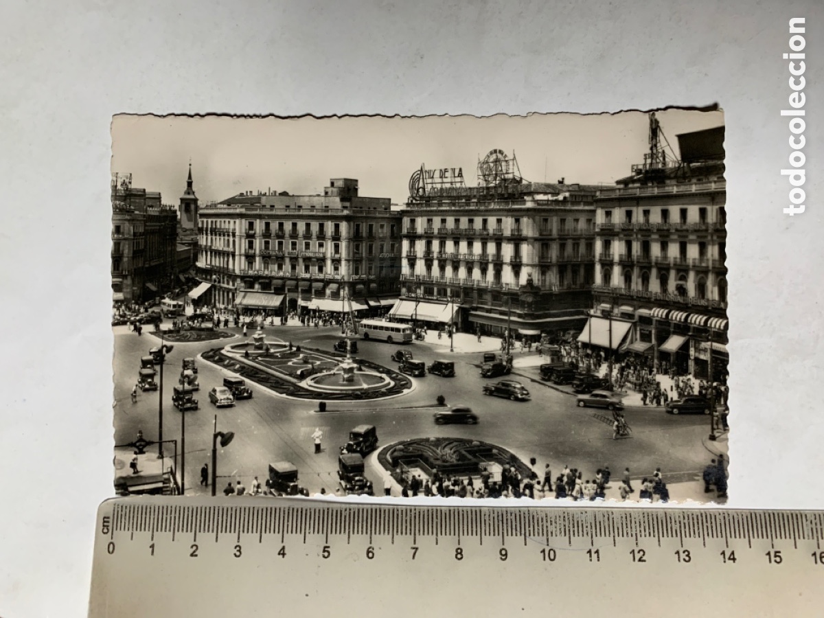 Postales: POSTAL. MADRID. PUERTA DEL SOL. H. A. E. - Foto 1